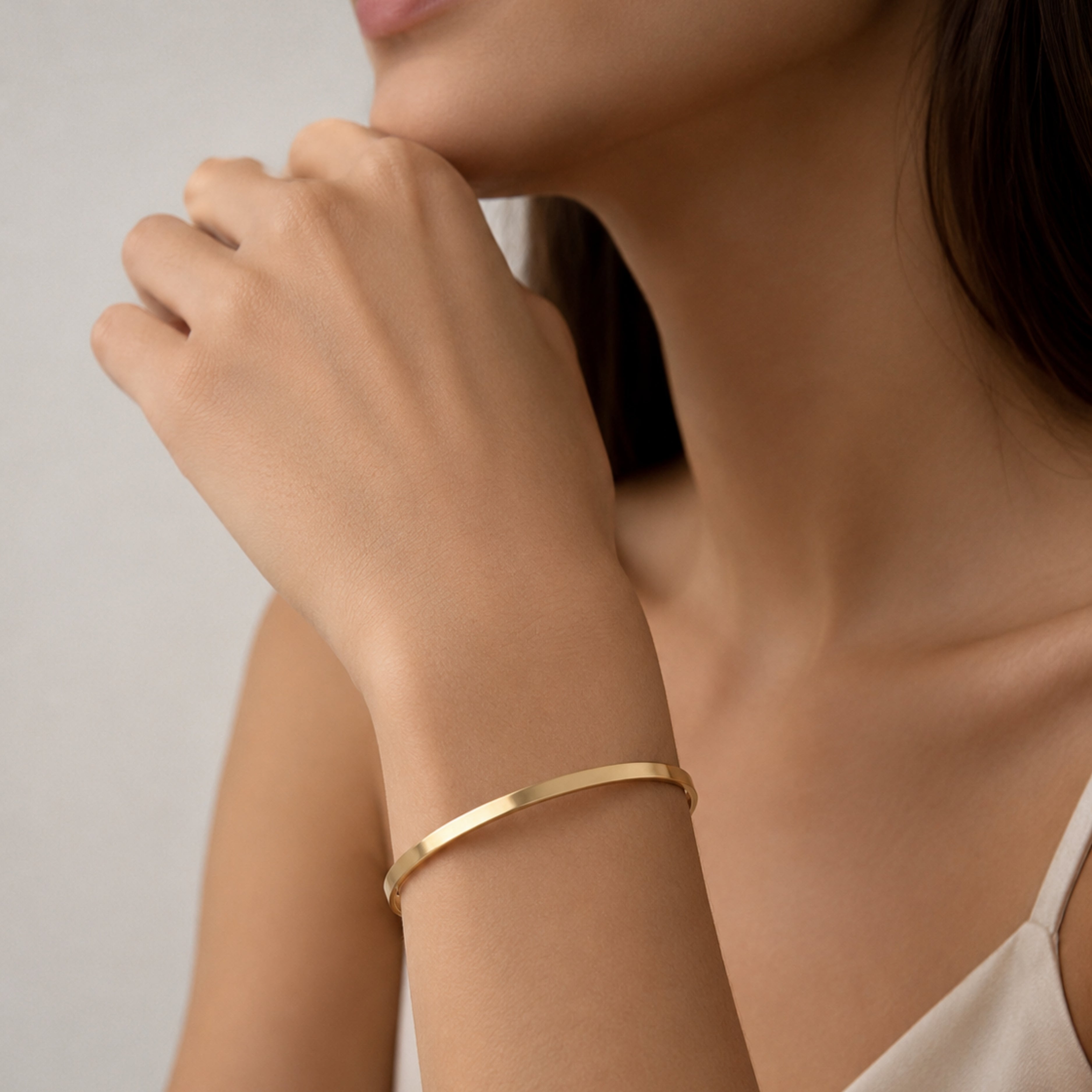 Armband aus 22-Karat-Streichholzstielen