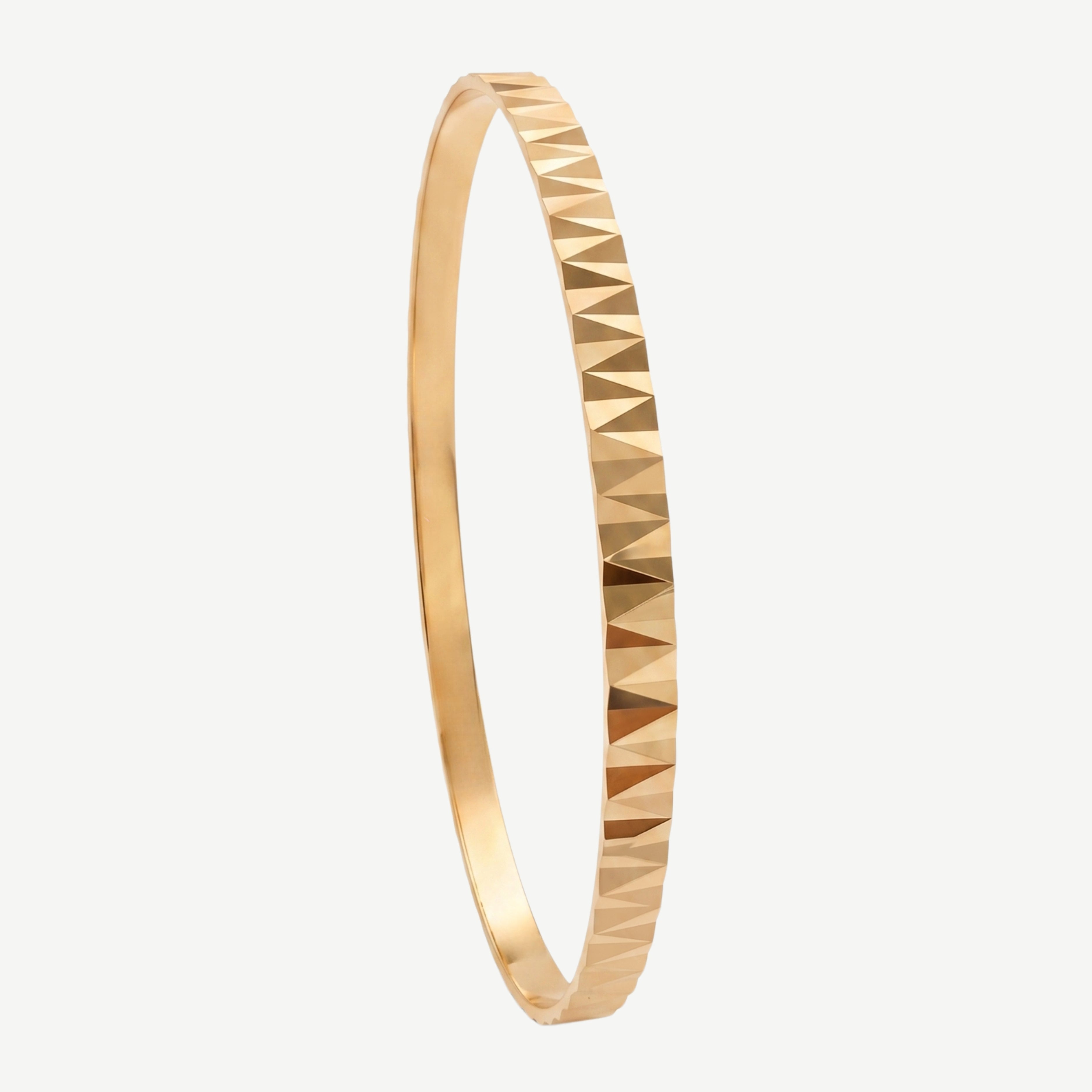 Armband aus 22-Karat-Dreieck-Streichholzstäbchen
