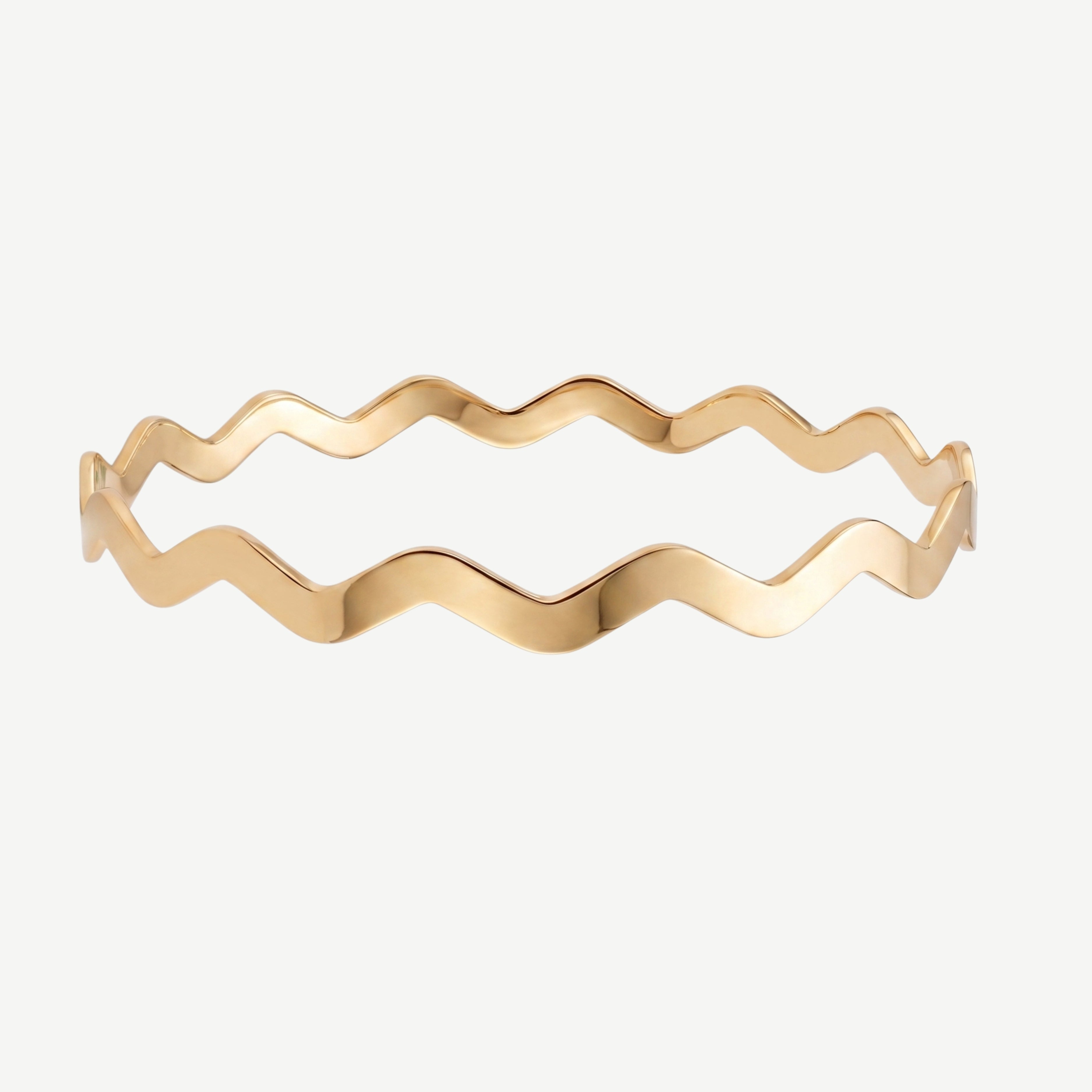 Armband aus 22-Karat-Zigzag-Streichholzstielen