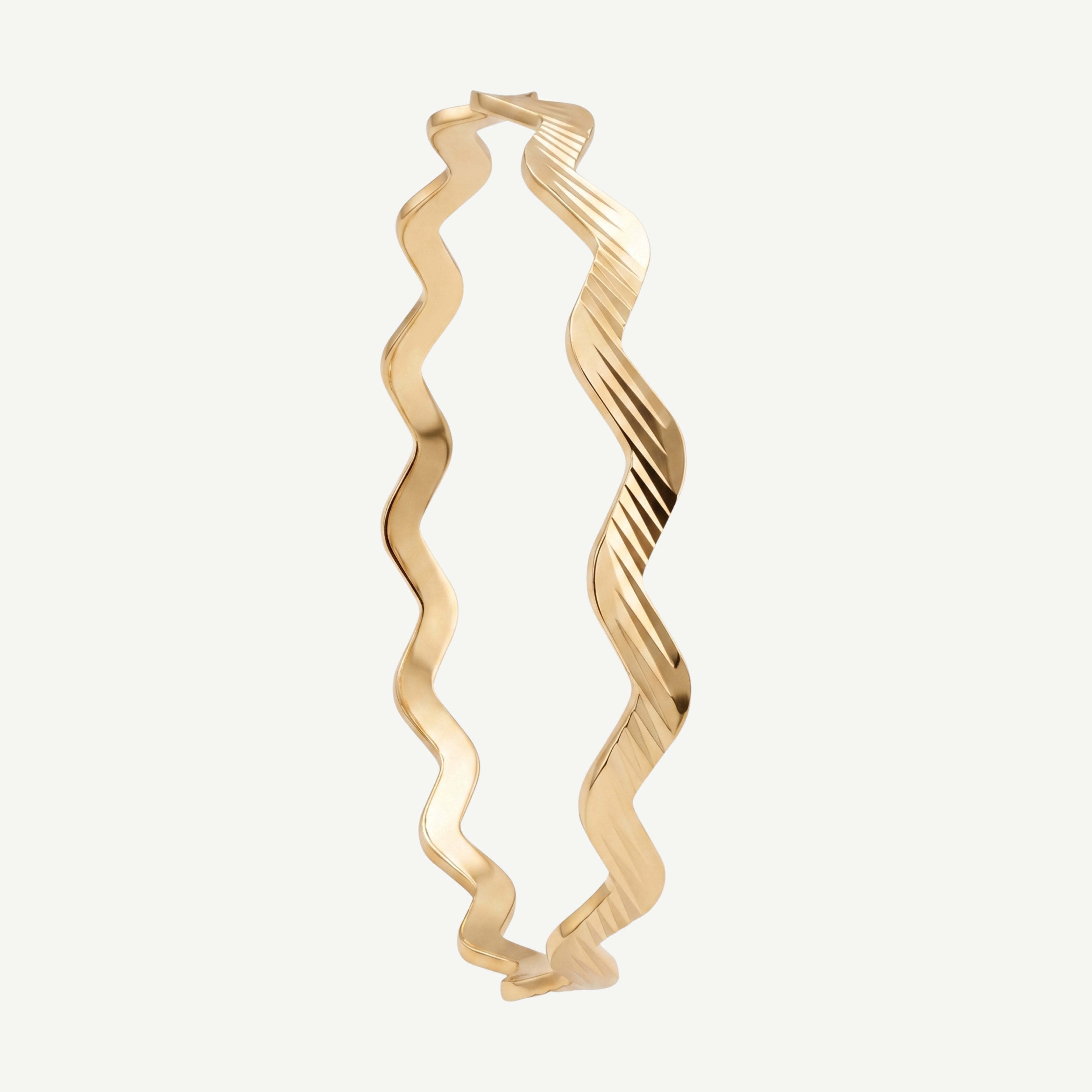 Armband aus 22-Karat-Zigzag-Streichholzstielen