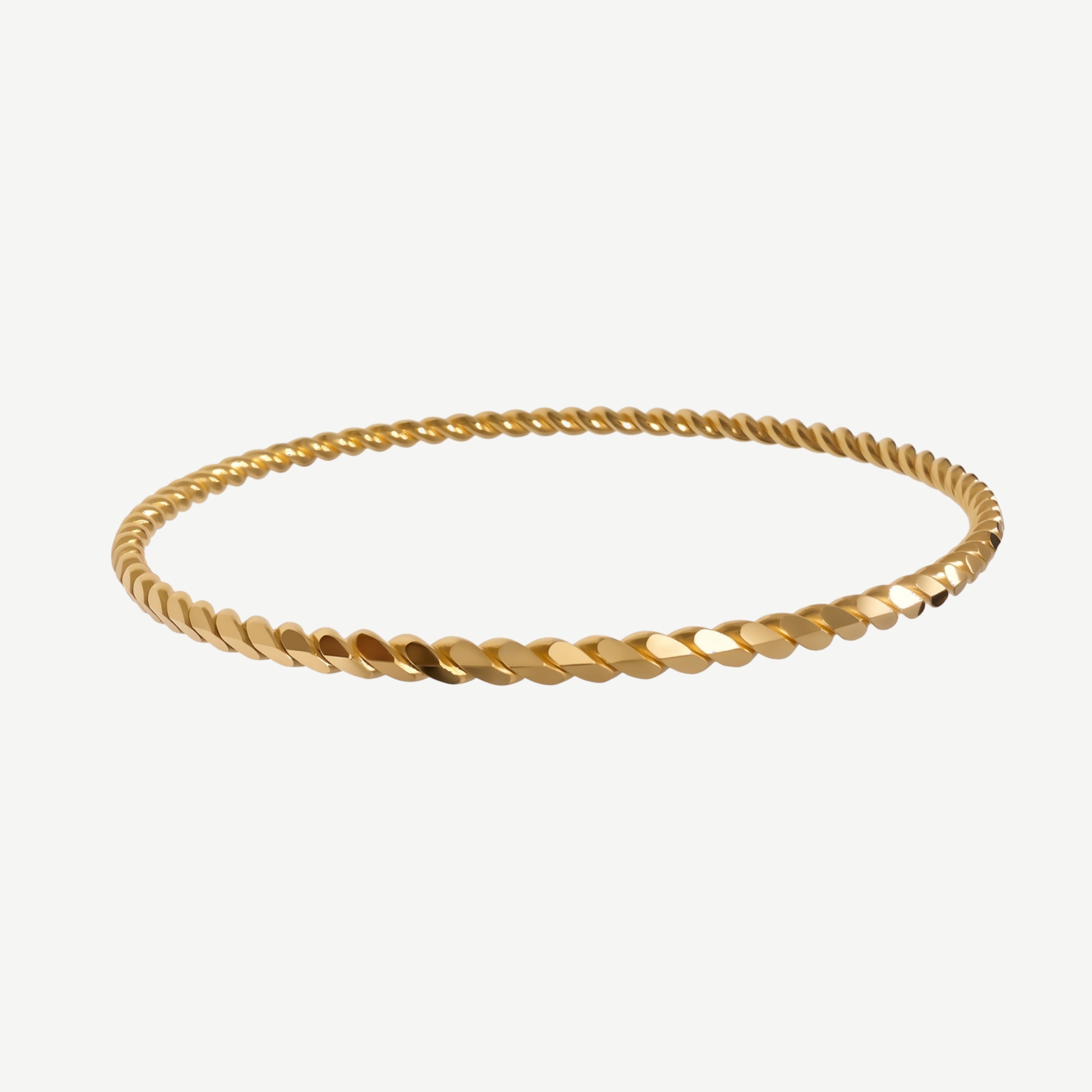 22-Karat-Armband mit zwei Drähten im Burma-Stil