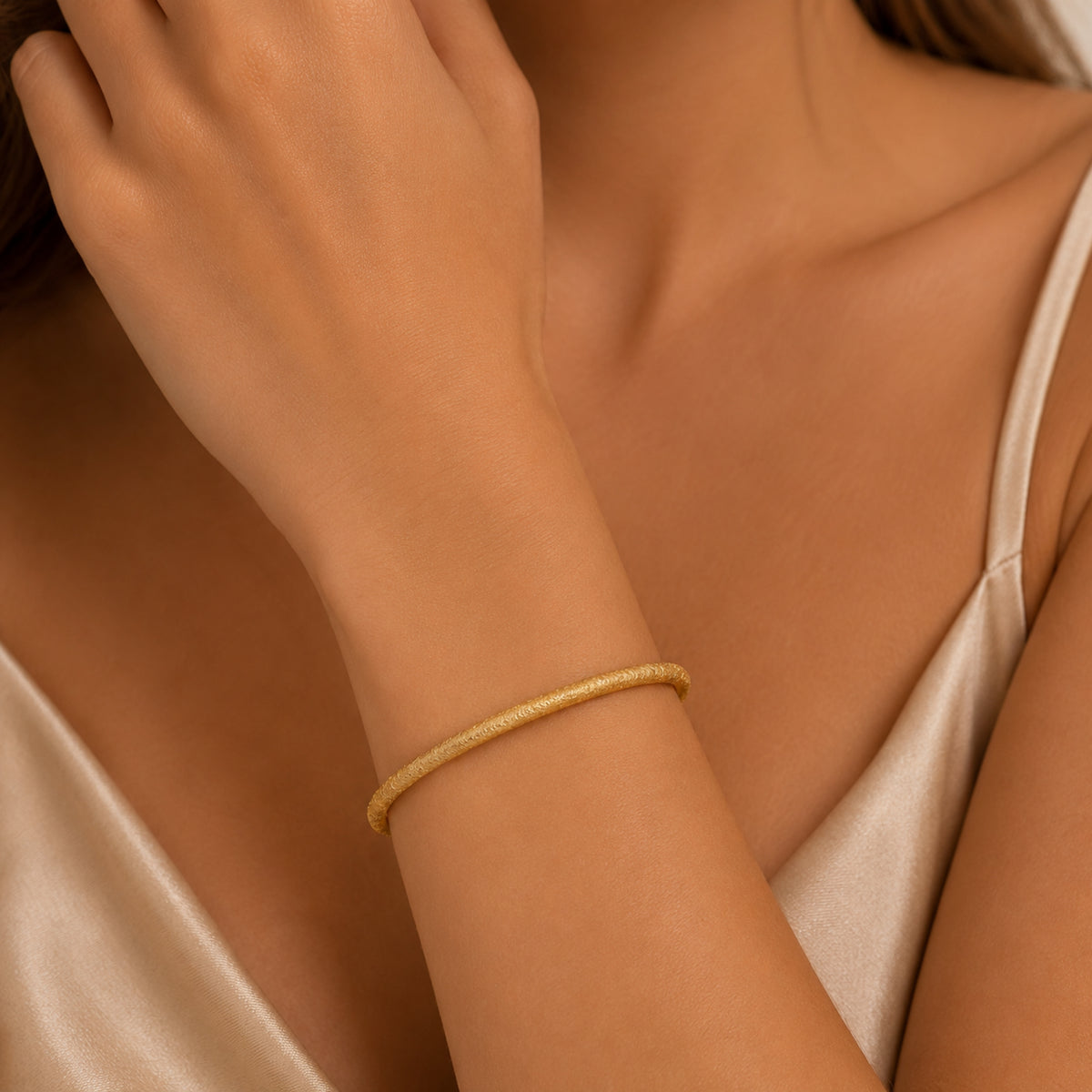 Ajda-Armband mit Glitzer in 22 Karat