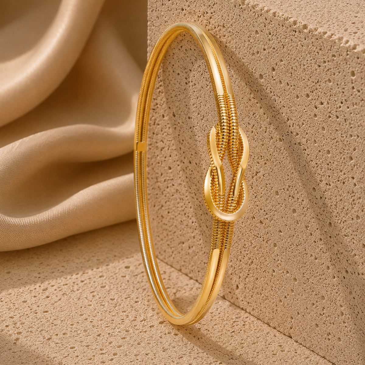 22-Karat-Armband „Liebesknoten Ajda