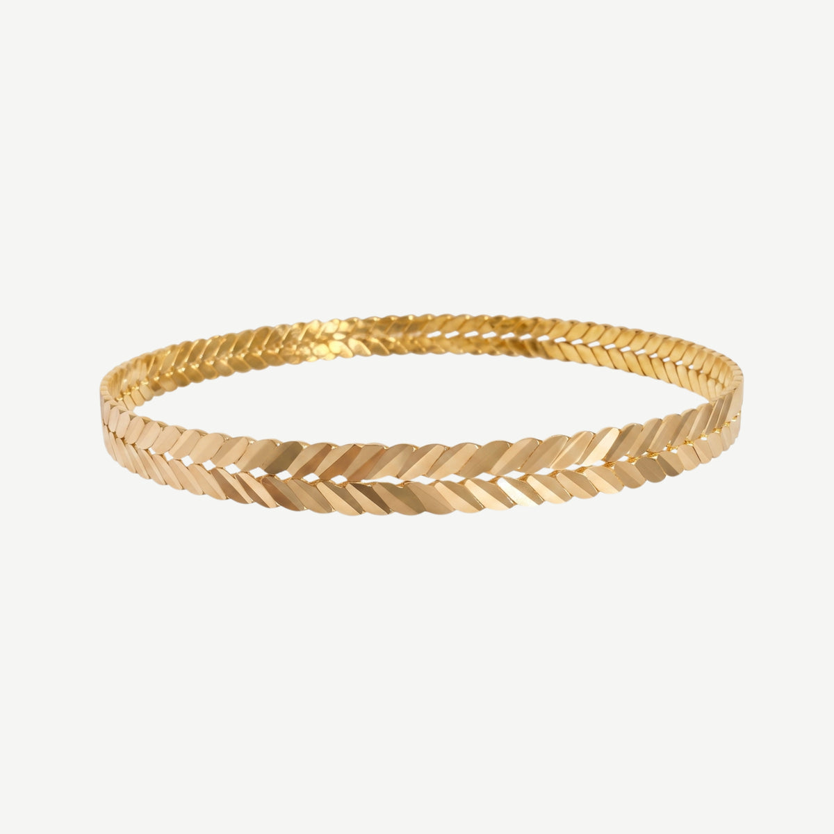 22-Karat-Armband aus Burma mit Kornmuster