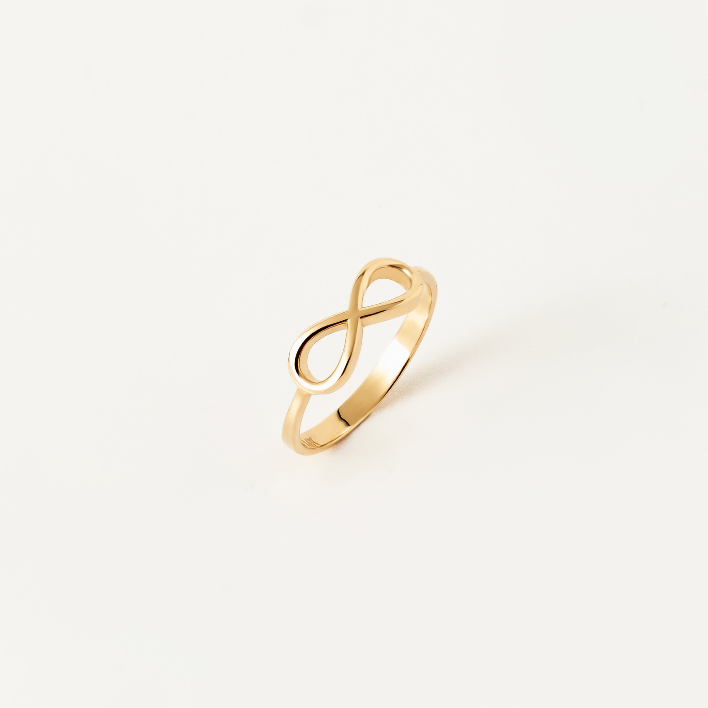 Bold Infinity Symbol 14K Gold Ring