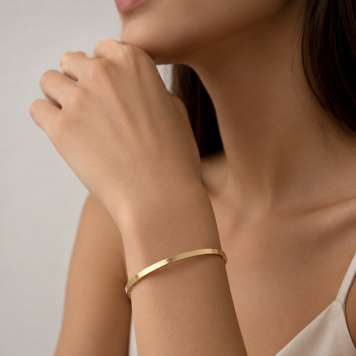 Armband aus 22-Karat-Streichholzstielen