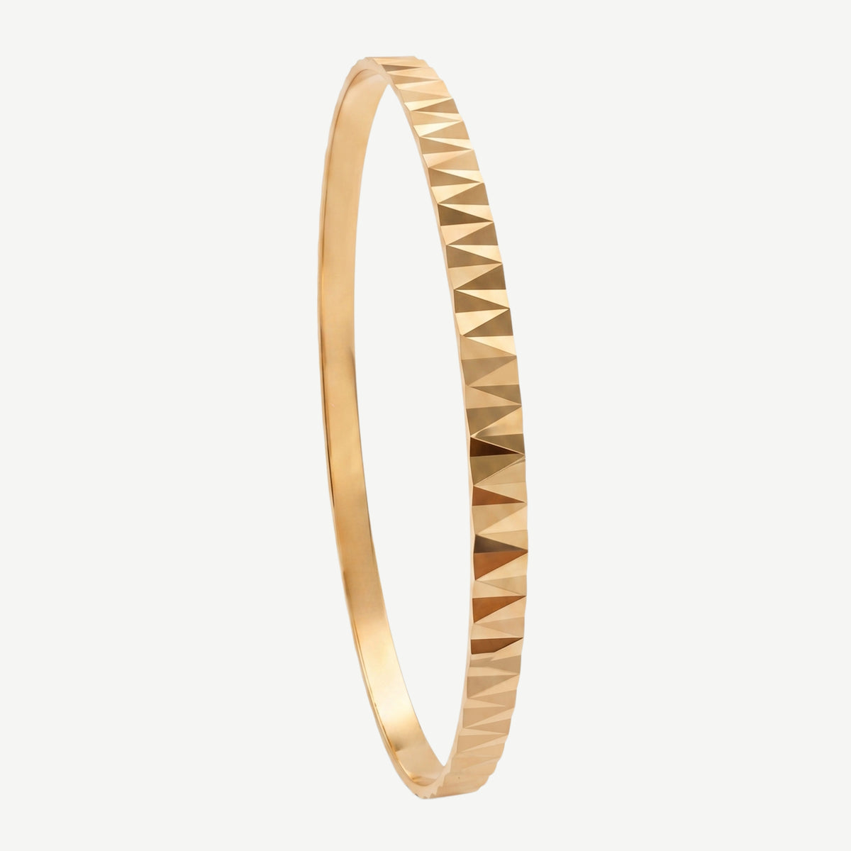 Armband aus 22-Karat-Dreieck-Streichholzstäbchen