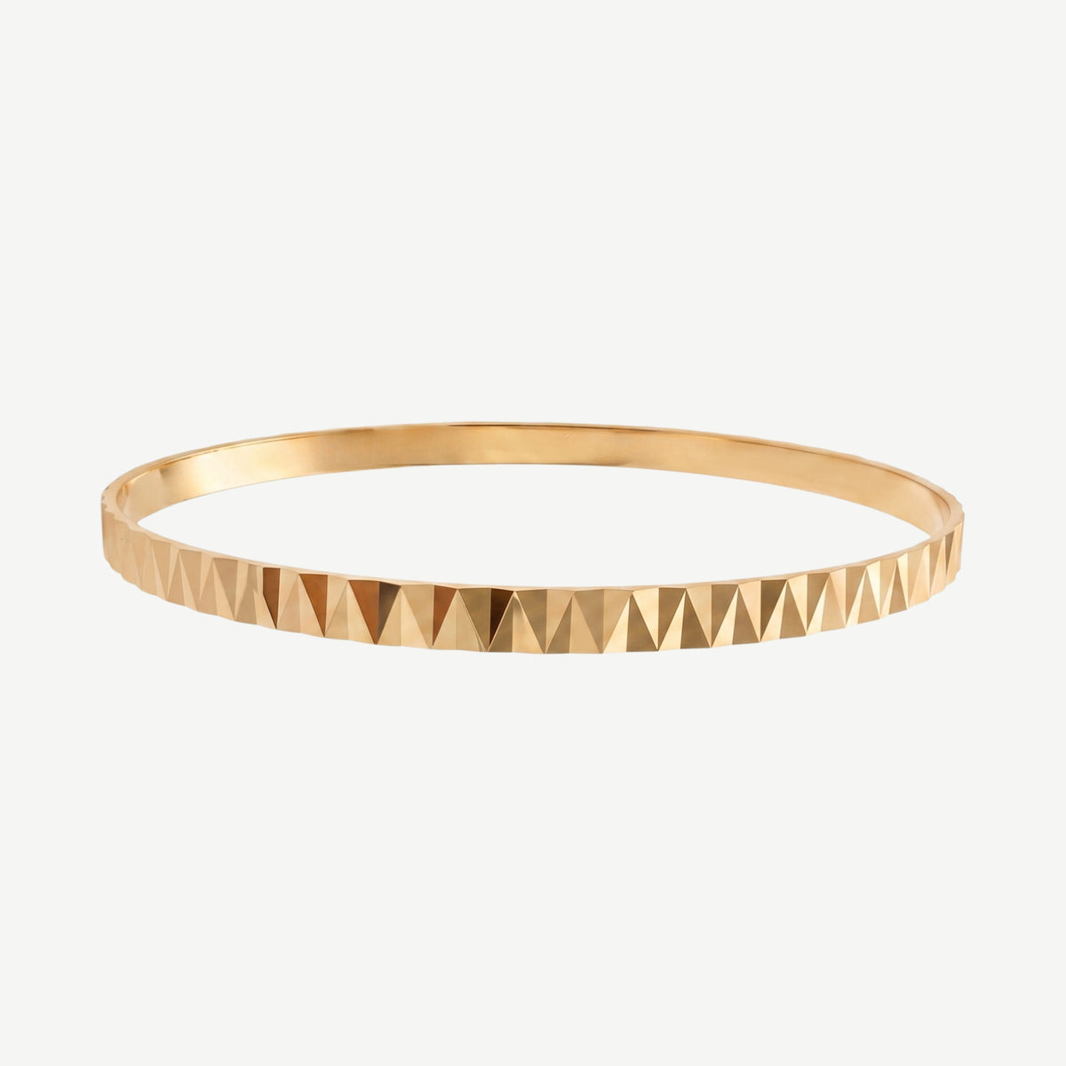Armband aus 22-Karat-Dreieck-Streichholzstäbchen