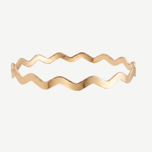 Armband aus 22-Karat-Zigzag-Streichholzstielen