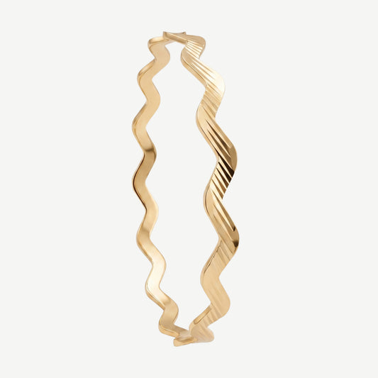 Armband aus 22-Karat-Zigzag-Streichholzstielen