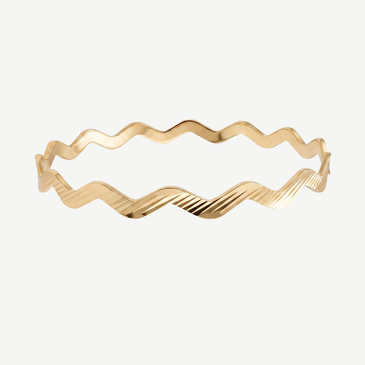 Armband aus 22-Karat-Zigzag-Streichholzstielen