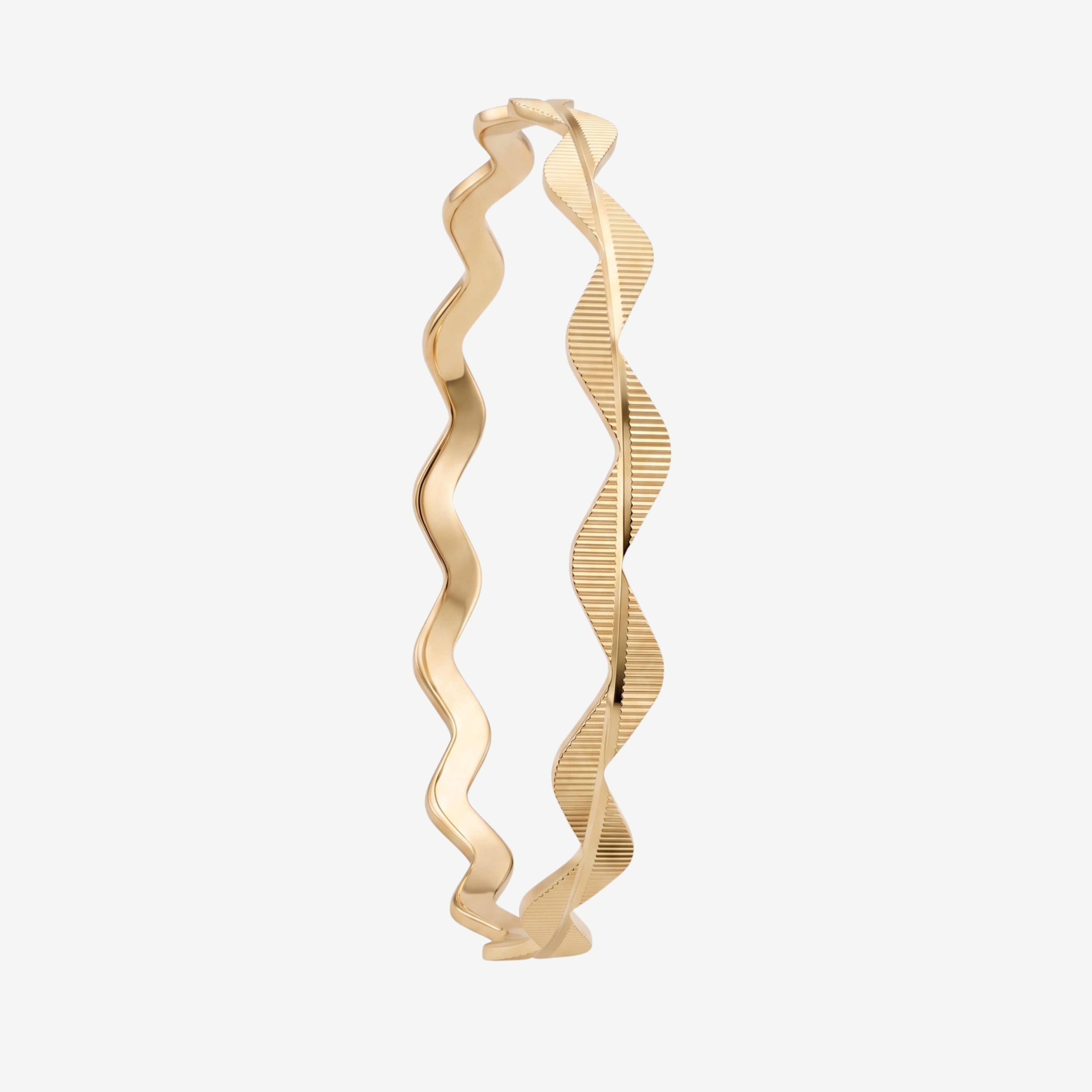 Armband aus 22-Karat-Zigzag-Streichholzstielen