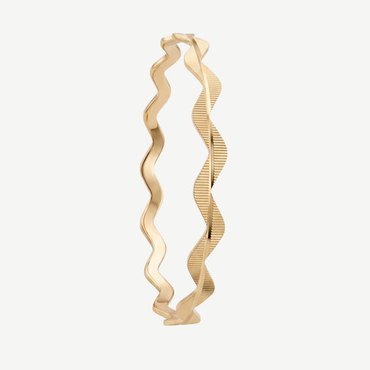 Armband aus 22-Karat-Zigzag-Streichholzstielen