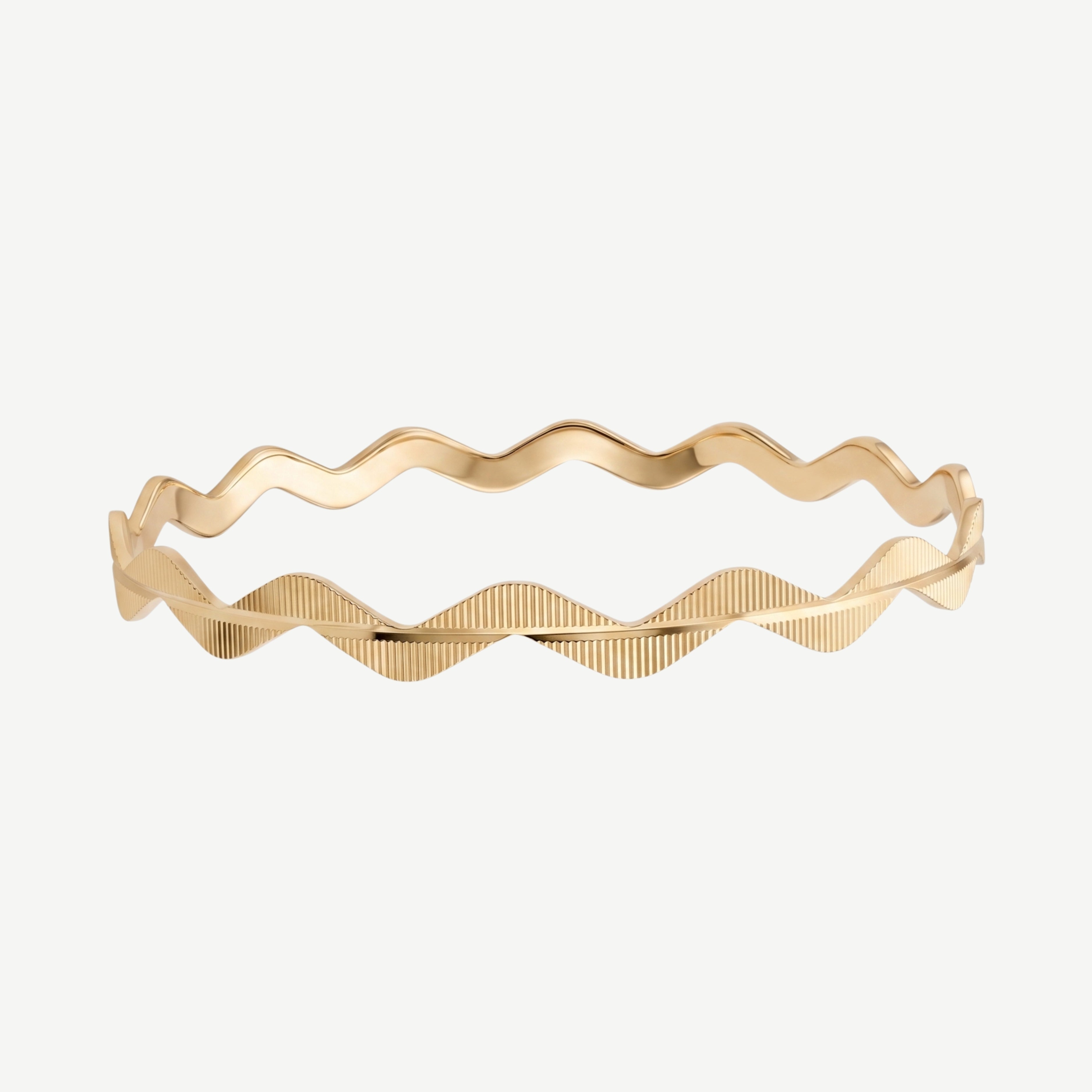 Armband aus 22-Karat-Zigzag-Streichholzstielen